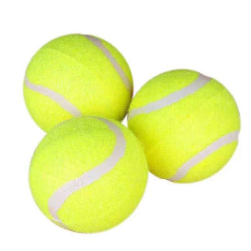 3 Stück Langlebige Gummi-Kaubälle für Hunde, Interaktives Apportiertraining, Übungsbälle Tennisbälle Training Tennisbälle Hund Langlebige Tennis Balls für Training Hundespielzeug (3 Stück,6.5cm) 3 Stück Langlebige Gummi-Kaubälle für Hunde, Interaktives Apportiertraining, Übungsbälle Tennisbälle Training Tennisbälle Hund Langlebige Tennis Balls für Training Hundespielzeug (3 Stück,6.5cm) von Xiyocadt