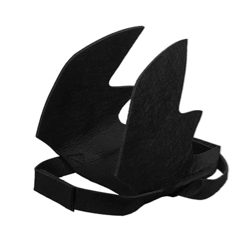 Haustier Halloween Fledermaus Flügel,Kostüm Für Hund Katze, Fledermausflügel, Katzenbekleidung Halloween Verkleidung für Haustiere, Karneval, Partys (M) von Xiyocadt