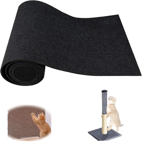 Kratzwand Für Katzen,Katzenkratzschutz Für Couch,Kratzteppich Selbstklebend, Kratzmatte Katze Wand,Schneidbarer Katzen Kratzschutz Selbstklebend Für Sofa Couch Möbel Tür Wand (Schwarz,200 x 40 cm) Kratzwand Für Katzen,Katzenkratzschutz Für Couch,Kratzteppich Selbstklebend, Kratzmatte Katze Wand,Schneidbarer Katzen Kratzschutz Selbstklebend Für Sofa Couch Möbel Tür Wand (Schwarz,200 x 40 cm) von Xiyocadt