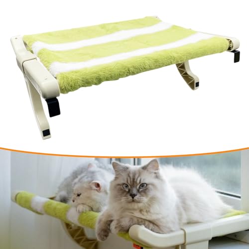 Premium Katzenfensterstange für den Innenbereich, Katzenhängemattenbett, Faltbare Hängematte, Starke Unterstützung, künstliches Haustierregal, abnehmbare, waschbare Bezüge Premium Katzenfensterstange für den Innenbereich, Katzenhängemattenbett, Faltbare Hängematte, Starke Unterstützung, künstliches Haustierregal, abnehmbare, waschbare Bezüge von Xiyocadt