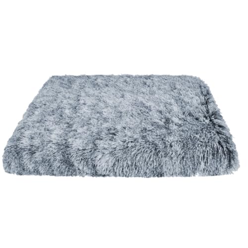 Xiyocadt Hundebett, Katzenbett,Waschbar Hundekissen Flauschig mit rutschfeste Unterseite,Weich & Kuschelige Katzendecke, für Kleine, Mittelgroße und Große Katzen, Hunde (XL,Dunkelgrau) von Xiyocadt