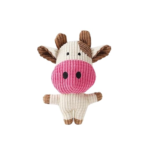 Xiyocadt Hundespielzeug,Hund Quietschspielzeug mit Geräuschen,Welpenspielzeug Weiches für Kleine Hunde,Quietschendes Spielzeug Hundes mit Knitterpapier,Kauspielzeug für Hundes (20CM,D) von Xiyocadt