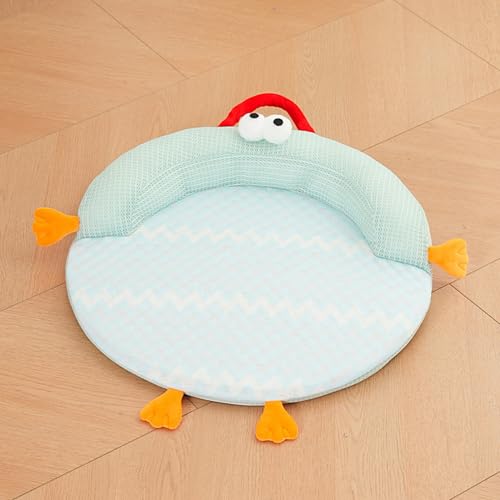 Xiyocadt Kühlmatte Hunde Katzen, Selbstkühlend Hundedecke Kühlend, Kühldecke für Haustiere, Kühlmatte Bett für Zuhause im Sommer (Grün,40 cm) von Xiyocadt