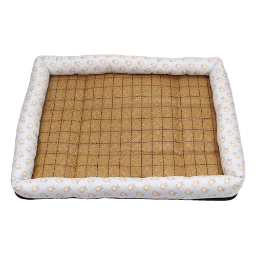Xiyocadt Kühlmatte für Hunde Katzen, Selbstkühlend Haustiermatte, Kühlpad Kühlkissen, rutschfeste Komfortabel Kühlbett für Zuhause, Auto Und Garten (Hellgrau,XXL(90x70 cm, 30 kg oder weniger)) von Xiyocadt