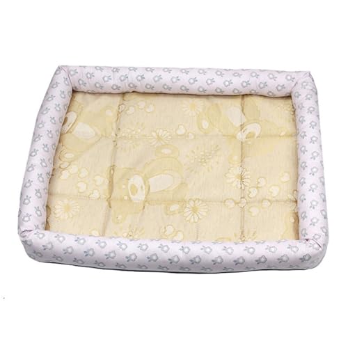 Xiyocadt Kühlmatte für Hunde Katzen, Selbstkühlend Haustiermatte, Kühlpad Kühlkissen, rutschfeste Komfortabel Kühlbett für Zuhause, Auto Und Garten (Hellviolett,S(40x30 cm, 2.5 kg oder weniger)) Xiyocadt Kühlmatte für Hunde Katzen, Selbstkühlend Haustiermatte, Kühlpad Kühlkissen, rutschfeste Komfortabel Kühlbett für Zuhause, Auto Und Garten (Hellviolett,S(40x30 cm, 2.5 kg oder weniger)) von Xiyocadt