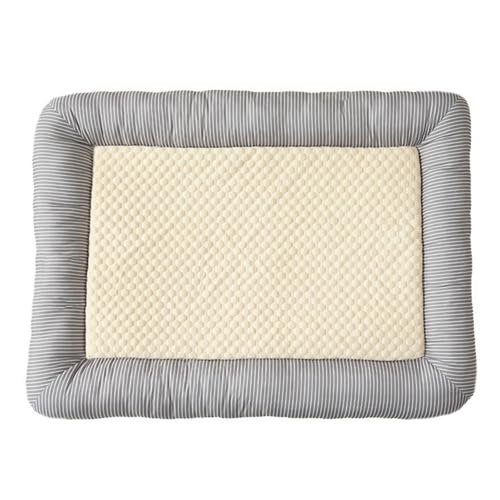 Xiyocadt Kühlmatte für Hunde Katzen, rutschfeste Komfortabel Kühlbett, Kühlpad Kühlkissen, Selbstkühlend Haustiermatte für Zuhause, Auto Und Garten (Gelb,XL(100x70 cm, 25 kg oder weniger)) von Xiyocadt