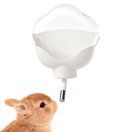 Hamster Trinkflasche Tropffrei | 500 Ml Auslaufsichere Transparente Nagetiertränke - Tropfsicherer Wasserspender,Für Die tägliche Käfighydration Und Unterwegsversorgung Zu Hause von Xmccvt