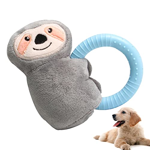 Xmod Hundeplüschtiere für Aggressive Kauer - Quietschendes Spielzeug für Hunde mit Griffen - Quietschendes Hündchenspielzeug, lustiges Hundekauspielzeug, Hundekauspielzeug für kleine, mittelgroße von Xmod