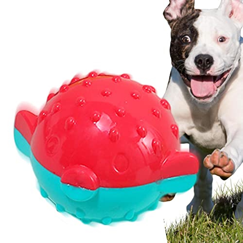 Xmod Quietschendes Hundeballspielzeug,Klingendes interaktives Ball-Hundespielzeug | Lustiges interaktives Spielzeug Hoch hüpfende Bälle für kleine und mittlere Rassen von Xmod