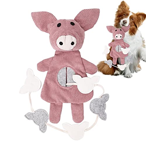Xmod Quietschendes Hundespielzeug - Reißfeste Welpen-Schnüffelmatte | Kauspielzeug für Haustiere Bissfest für kleine, mittlere und große Aggressive Kauer, Quietschspielzeug von Xmod