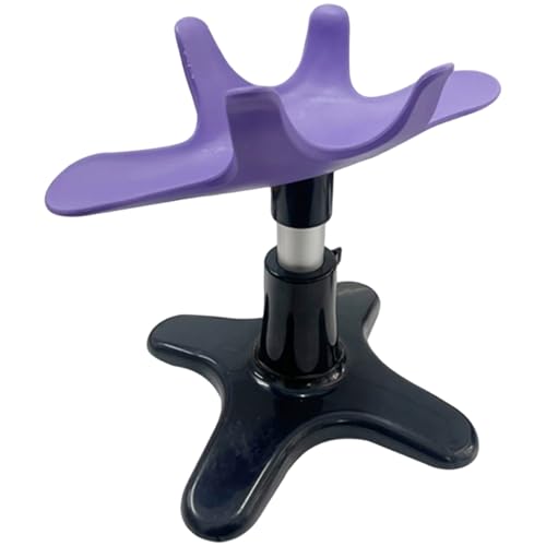 Hundepflegeständer, höhenverstellbar, drehbar, Hundeständer für Fellpflege, Gummi, Haustierstützhalter zum Baden, Trimmen, Lila von Xoeryoy