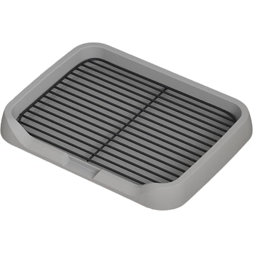 Hundetöpfchenschale, 18x14x2 Zoll spritzsicherer Hundetoilette mit Wand, abnehmbar und leicht zu reinigen Haustiervorräte für Zuhause, Tiergeschäft von Xoeryoy