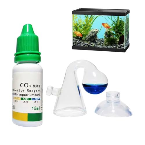 Xoeryoy 1 Set CO2 Drop -Checker Einfache schnelle, genaue CO2 -Aquarium -Kit mit Lösung und Saugnäpfeln Fischtankzubehör Xoeryoy 1 Set CO2 Drop -Checker Einfache schnelle, genaue CO2 -Aquarium -Kit mit Lösung und Saugnäpfeln Fischtankzubehör von Xoeryoy