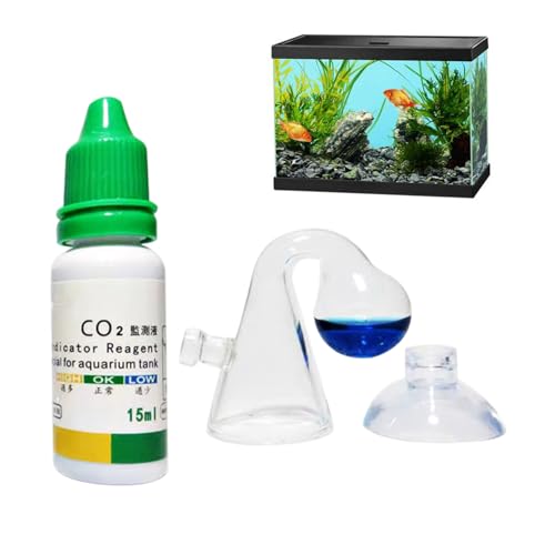 Xoeryoy 1 Set CO2 Drop -Checker Einfache schnelle, genaue CO2 -Aquarium -Kit mit Lösung und Saugnäpfeln Fischtankzubehör Xoeryoy 1 Set CO2 Drop -Checker Einfache schnelle, genaue CO2 -Aquarium -Kit mit Lösung und Saugnäpfeln Fischtankzubehör von Xoeryoy