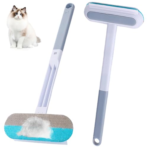 Xoeryoy 2pcs Haustierhaarentferner für Couch & Möbel, 4 in 1 Katzen und Hunde Haarentferner Katze Pelze Reiniger Pinsel für Kleidung, Bettwäsche, Sofa, Haustierbett && von Xoeryoy