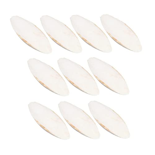 Xoeryoy Bird Cuttlebone Chew Spielzeug Papagei Tintenfischknochen natürliche Sicherheit Kaukuddelknochen 10pcs von Xoeryoy