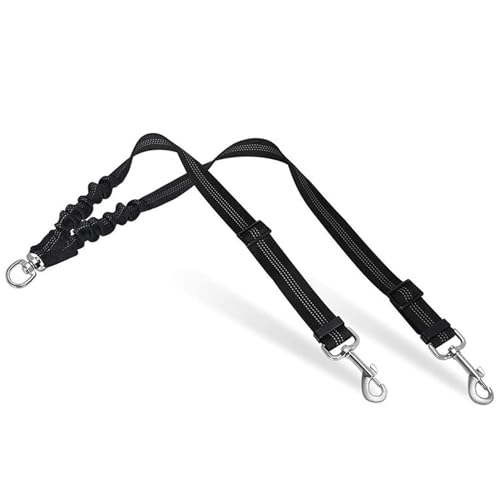 Xoeryoy Doppelhund-Leine, Hochleistungs-Nylon-Verstellbare explosionssichere 2 Hundeleine für Outdoor Taring Xoeryoy Doppelhund-Leine, Hochleistungs-Nylon-Verstellbare explosionssichere 2 Hundeleine für Outdoor Taring von Xoeryoy