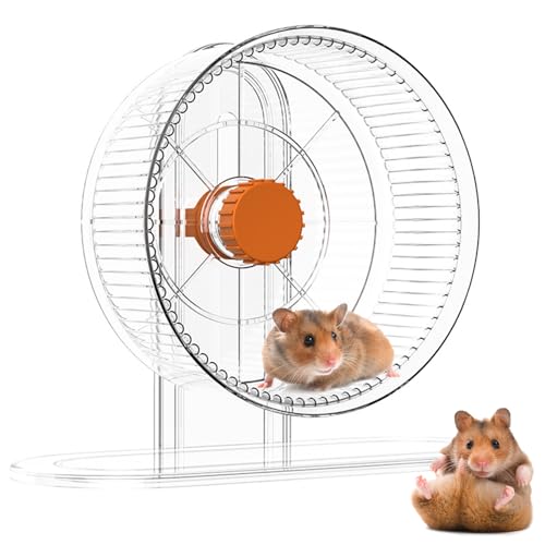 Xoeryoy Hamsterrad, Höhenverstellbar transparent 8.86x10.63x8, 27 Zoll PP Plastik Stummes Hamsterrad für Hamster, Rennmäuse, Mäuse und kleine Tiere Xoeryoy Hamsterrad, Höhenverstellbar transparent 8.86x10.63x8, 27 Zoll PP Plastik Stummes Hamsterrad für Hamster, Rennmäuse, Mäuse und kleine Tiere von Xoeryoy
