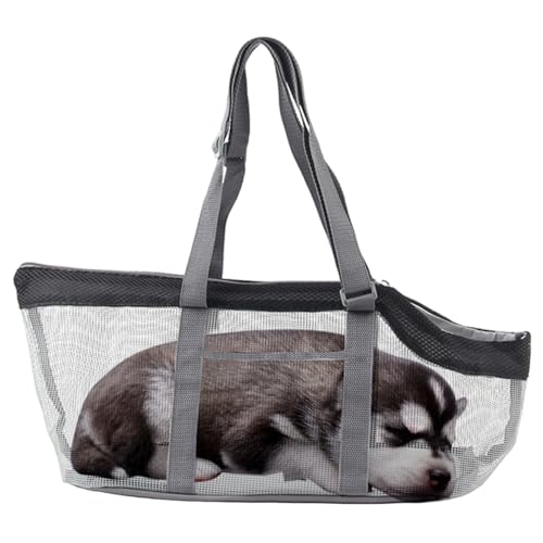 Xoeryoy Haustierträger, Mesh -Katzenbeutelträger mit verstellbarem Griff und Basi Xoeryoy Haustierträger, Mesh -Katzenbeutelträger mit verstellbarem Griff und Basi von Xoeryoy