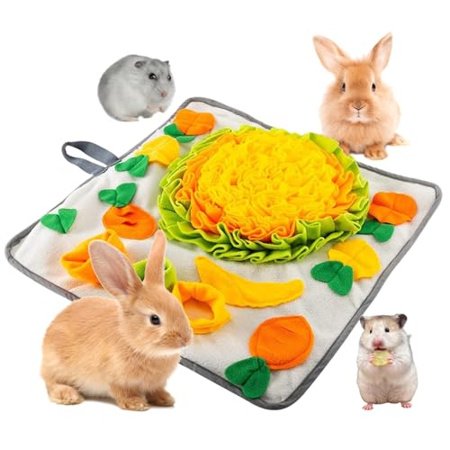 Xoeryoy Kaninchenfuttermatte, gleitende weiche, waschbare Haustier-Schnupfel-Matte mit Fixiergrenze, 202x20in Interaktives Schnüffeln, geeignet für Kaninchen, Meerschweinchen, Frettchen und Totoros Xoeryoy Kaninchenfuttermatte, gleitende weiche, waschbare Haustier-Schnupfel-Matte mit Fixiergrenze, 202x20in Interaktives Schnüffeln, geeignet für Kaninchen, Meerschweinchen, Frettchen und Totoros von Xoeryoy