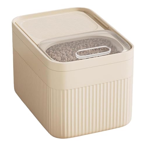 Xoeryoy Pet Food-Lagerbehälter 7.5-14 kg Katzen- und Hundefutter-Lagerbehälter mit luftdichtem Deckel und Messung des Bechers transparent sicher robuste PP Store Box für Zuhause && Xoeryoy Pet Food-Lagerbehälter 7.5-14 kg Katzen- und Hundefutter-Lagerbehälter mit luftdichtem Deckel und Messung des Bechers transparent sicher robuste PP Store Box für Zuhause && von Xoeryoy