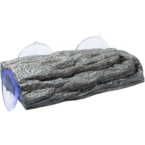 Xoeryoy Schildkröten -Backenplattformen, realistisches Felsenschildkrötendock mit Saugnapfbechern, 8, 7 x 5, 1 x 1, 6 Zoll Harz Aquarium Accessoires, Grau && Xoeryoy Schildkröten -Backenplattformen, realistisches Felsenschildkrötendock mit Saugnapfbechern, 8, 7 x 5, 1 x 1, 6 Zoll Harz Aquarium Accessoires, Grau && von Xoeryoy