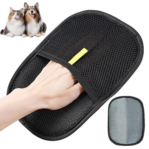 Xoeryoy Werkzeug zur Haarentfernung von Haustieren, 9, 5x6.3 Bidirektionale Borsten Haustierpflegehandschuhe mit atmungsaktivem Maschenabdeck Xoeryoy Werkzeug zur Haarentfernung von Haustieren, 9, 5x6.3 Bidirektionale Borsten Haustierpflegehandschuhe mit atmungsaktivem Maschenabdeck von Xoeryoy