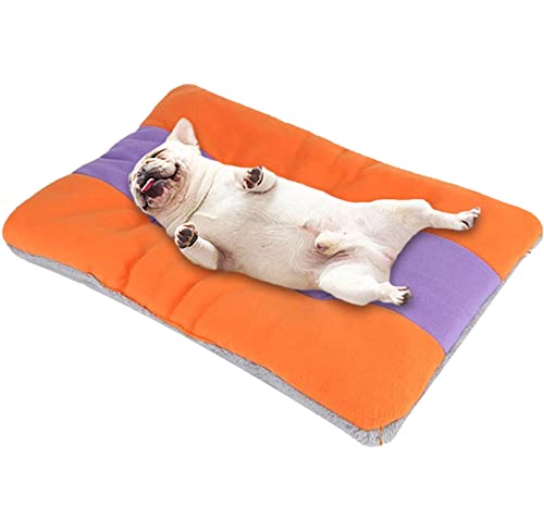 Hundekäfig-Matratze, großes orthopädisches Hundebett, Haustierkissen, wendbar, waschbar, Größe XL, beruhigend, flauschig, 68 x 53 cm von Xpnit
