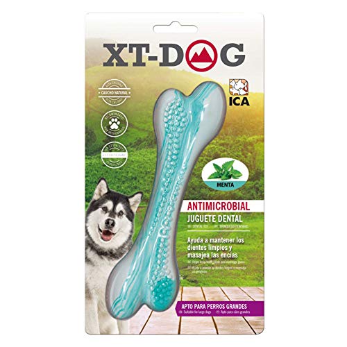 XT-DOG Anti-Mikro-Dentalbone Gummi Mentag 220 g von XT-DOG