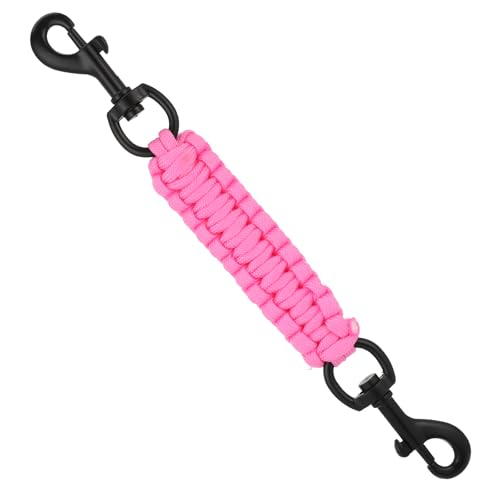 Hundehalsband-Sicherheitsclip, doppelseitiges Halsband, Backup-Clip, handgefertigter Sicherheitsgurt für Hundegeschirr, Halsbänder zu Westen, mit Doppelverschlüssen, Leinenverbinder, Training für von Xthrotsenk