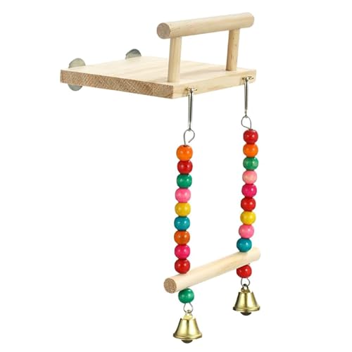 Schaukelspielzeug für Vogel-Sitzstange, Schleifkratzer, Sitzstange, Hängematte, Molar-Kauspielzeug für Papageien, Sittiche, Spielzeug, Vogel Schaukelspielzeug für Vogel-Sitzstange, Schleifkratzer, Sitzstange, Hängematte, Molar-Kauspielzeug für Papageien, Sittiche, Spielzeug, Vogel von XuQiZZpp