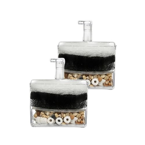 XuQiZZpp 2 Stück Aquarium Filter Biofilter für Süßwasser und Salzwasser Fischtank Filter Baumwolle Filter Kartuschenfilter XuQiZZpp 2 Stück Aquarium Filter Biofilter für Süßwasser und Salzwasser Fischtank Filter Baumwolle Filter Kartuschenfilter von XuQiZZpp