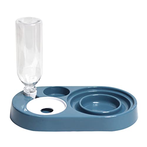 XuQiZZpp 2 in 1 Haustier Geschirr Hund Wasser Futternapf Futter Wasserspender Katze Slow Eat Bowl XuQiZZpp 2 in 1 Haustier Geschirr Hund Wasser Futternapf Futter Wasserspender Katze Slow Eat Bowl von XuQiZZpp