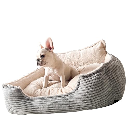 XuQiZZpp Corduroys Haustierbett, luxuriöses Haustierbett, warmes Hundesofa, Haustierhygiene, Plüschbett für Komfort und Stil XuQiZZpp Corduroys Haustierbett, luxuriöses Haustierbett, warmes Hundesofa, Haustierhygiene, Plüschbett für Komfort und Stil von XuQiZZpp