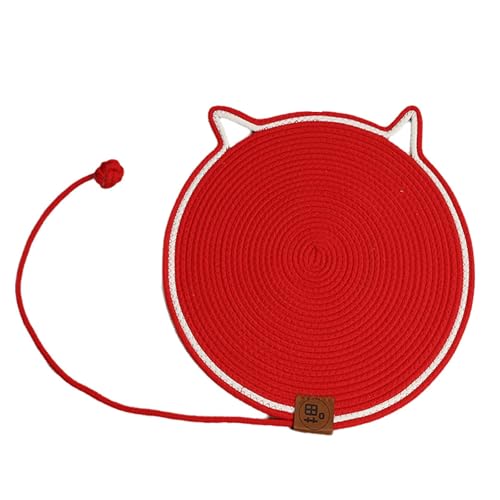 XuQiZZpp Doppelseitiges Katzen-Pad mit interaktivem Spielzeug, dicke Katzen, Kratzmatte für Bett oder Wand von XuQiZZpp