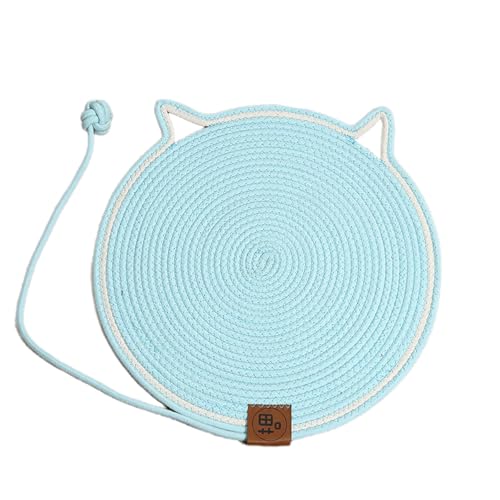 XuQiZZpp Doppelseitiges Katzen-Pad mit interaktivem Spielzeug, dicke Katzen, Kratzmatte für Bett oder Wand von XuQiZZpp