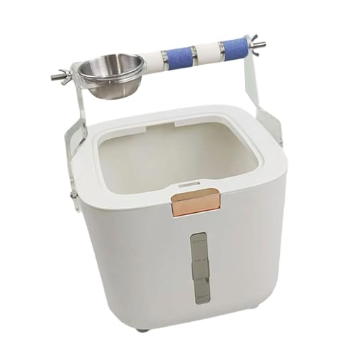 XuQiZZpp Easy Potty Training Vogelständer mit abnehmbarem Eimer für Sittiche, Nymphensittiche, Lovebirds Vogelschleifen, Stehstangen XuQiZZpp Easy Potty Training Vogelständer mit abnehmbarem Eimer für Sittiche, Nymphensittiche, Lovebirds Vogelschleifen, Stehstangen von XuQiZZpp