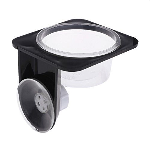 XuQiZZpp Feeder Saugnapf Anti Escape Food Dish Water Bowl Live Container f von XuQiZZpp