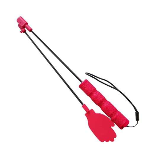 XuQiZZpp Flexibler Welpen-Trainingsstab, faltbar, Silikon, tragbar, für Verhaltenskorrektur, Teasing Stick von XuQiZZpp