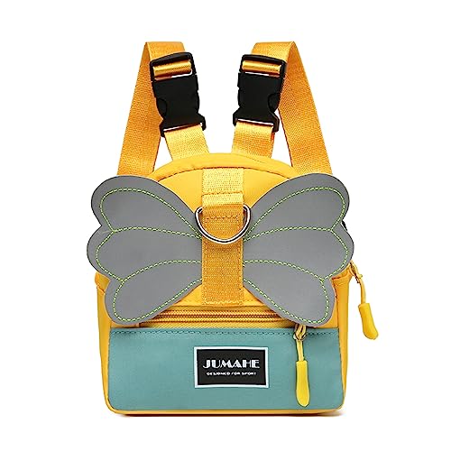 XuQiZZpp Haustier-Rucksack-Geschirr mit Leine und Flügel-Dekor für kleine Hunde von XuQiZZpp