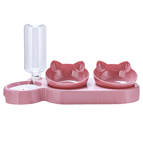 XuQiZZpp Haustiergeschirr Hunde Wasser Futternapf Futter Wasserspender Set Katze Slow Eating Bowl XuQiZZpp Haustiergeschirr Hunde Wasser Futternapf Futter Wasserspender Set Katze Slow Eating Bowl von XuQiZZpp