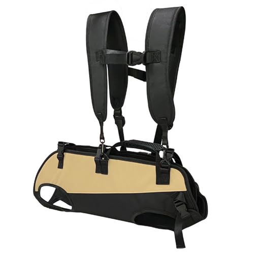 XuQiZZpp Modische Haustier-Tragetasche mit horizontalem Umarmungsdesign für kurze Reisen und tägliches Gehen für kleine Haustiere von XuQiZZpp