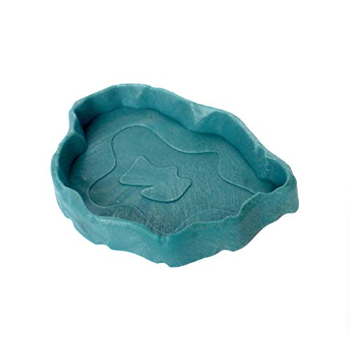 XuQiZZpp Pet Feeder Bowl Basin Feeding Tray Dish Food Water Dispenser for Turtle Tortoise XuQiZZpp Pet Feeder Bowl Basin Feeding Tray Dish Food Water Dispenser for Turtle Tortoise von XuQiZZpp