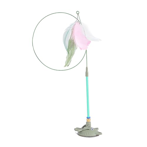 XuQiZZpp Starker Saugnapf, Katzenspielzeug, Jagd, Interaktion, Teasing, Federstab, Langeweile, Geschenk, Katzenspielzeug mit Saugnapf XuQiZZpp Starker Saugnapf, Katzenspielzeug, Jagd, Interaktion, Teasing, Federstab, Langeweile, Geschenk, Katzenspielzeug mit Saugnapf von XuQiZZpp