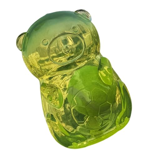 XuQiZZpp Weicher Bär-Hunde-Kauball für alle Rassen, Unterhaltung, drinnen und draußen, Haus und Garten, Unterhaltungsspielzeug von XuQiZZpp
