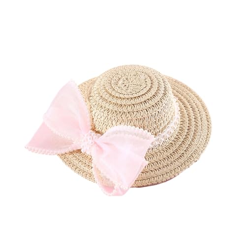 Strohhut für Haustiere mit Perlenschleife, Dekoration, Verkleidungshut, Outdoor, Reisen, Fotografie, Haustier-Sonnenschutz, Sonnenschutz, Hunde Strohhut für Haustiere mit Perlenschleife, Dekoration, Verkleidungshut, Outdoor, Reisen, Fotografie, Haustier-Sonnenschutz, Sonnenschutz, Hunde von Xuancai