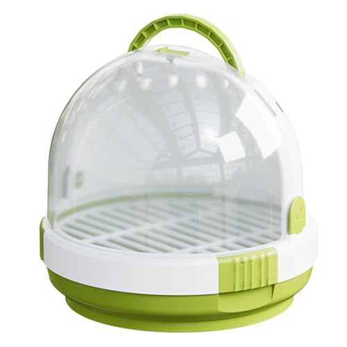 Tragetasche für Papageien mit Ständer, Tragetasche für Kleintiere, transparenter Fenstergriff, gute Belüftung, Vogelkäfig von Xuancai