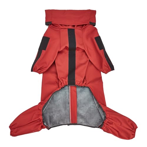 Wasserdichter Hunde-Wintermantel mit Fleecefutter, bequeme Haustierausrüstung für kaltes und nasses Wetter, Regenmantel, wasserdicht Wasserdichter Hunde-Wintermantel mit Fleecefutter, bequeme Haustierausrüstung für kaltes und nasses Wetter, Regenmantel, wasserdicht von Xuancai