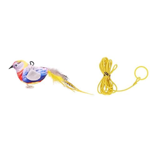 Xuancai Indoor Cats Entertainment Quietschendes Vogelspielzeug mit natürlichem Zwitschergeräusch Katzenminze für Langeweile Katzen jagen Spielzeug Plüsch Vogel Xuancai Indoor Cats Entertainment Quietschendes Vogelspielzeug mit natürlichem Zwitschergeräusch Katzenminze für Langeweile Katzen jagen Spielzeug Plüsch Vogel von Xuancai