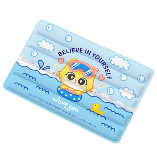 Xuancai Mehrzweck-Kühlmatte für Hunde und Katzen, PVC, kratzfestes Design, Eiskissen für drinnen und draußen, heißes Wetter, Kühlkissen von Xuancai